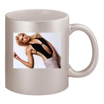 Jessica Alba 11oz Metallic Silver Mug