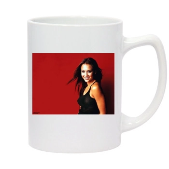 Jessica Alba 14oz White Statesman Mug