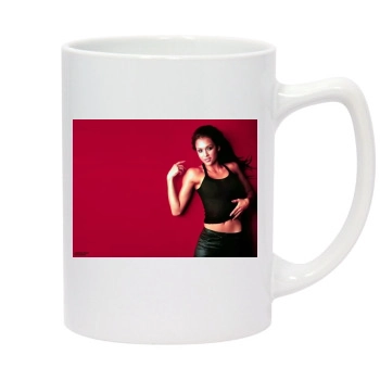 Jessica Alba 14oz White Statesman Mug