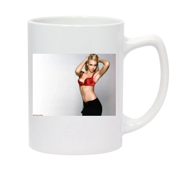 Jessica Alba 14oz White Statesman Mug