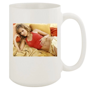 Jessica Alba 15oz White Mug