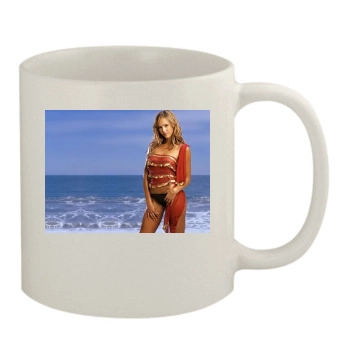 Jessica Alba 11oz White Mug