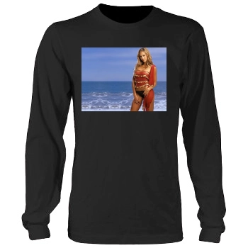 Jessica Alba Men's Heavy Long Sleeve TShirt