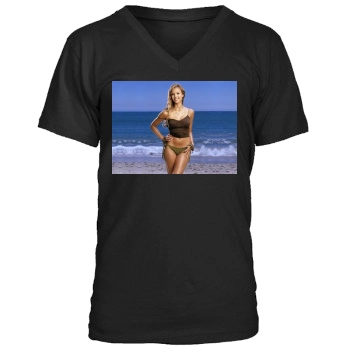 Jessica Alba Men's V-Neck T-Shirt