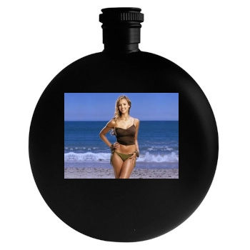 Jessica Alba Round Flask