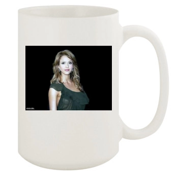 Jessica Alba 15oz White Mug