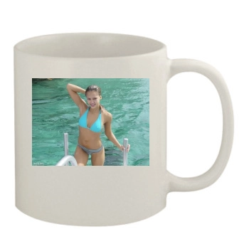 Jessica Alba 11oz White Mug