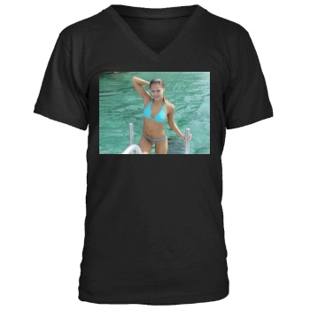 Jessica Alba Men's V-Neck T-Shirt