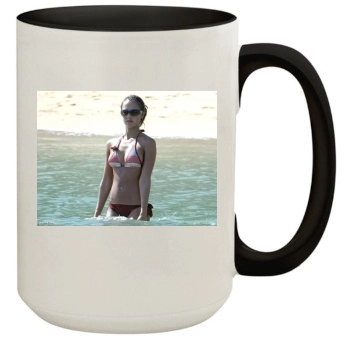 Jessica Alba 15oz Colored Inner & Handle Mug