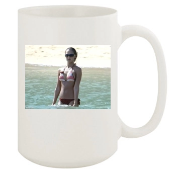 Jessica Alba 15oz White Mug