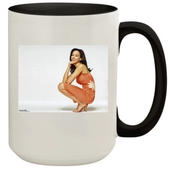 Jessica Alba 15oz Colored Inner & Handle Mug