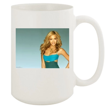 Jessica Alba 15oz White Mug