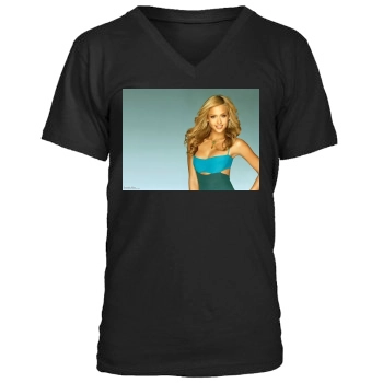 Jessica Alba Men's V-Neck T-Shirt