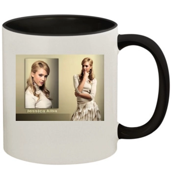 Jessica Alba 11oz Colored Inner & Handle Mug