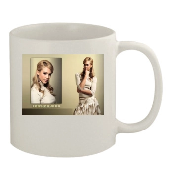 Jessica Alba 11oz White Mug