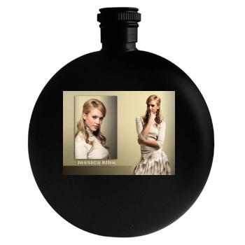 Jessica Alba Round Flask