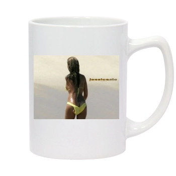 Jessica Alba 14oz White Statesman Mug