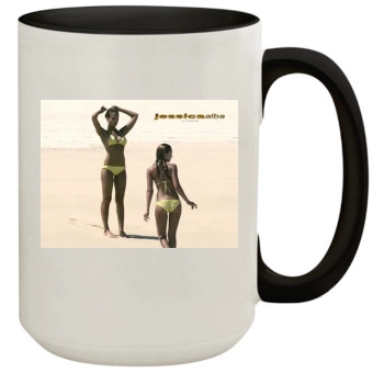 Jessica Alba 15oz Colored Inner & Handle Mug