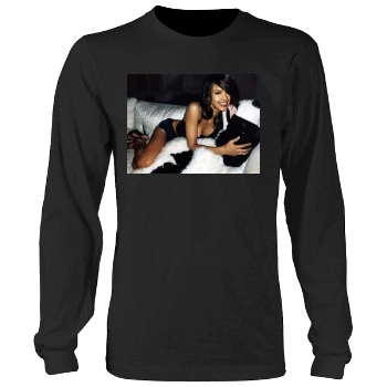 Jessica Alba Men's Heavy Long Sleeve TShirt