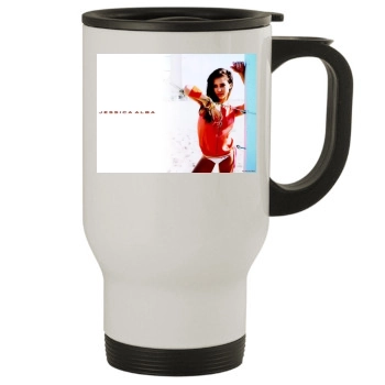 Jessica Alba Stainless Steel Travel Mug