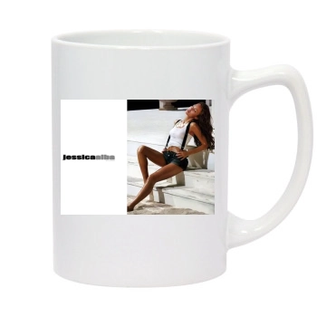 Jessica Alba 14oz White Statesman Mug