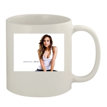 Jessica Alba 11oz White Mug