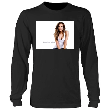 Jessica Alba Men's Heavy Long Sleeve TShirt