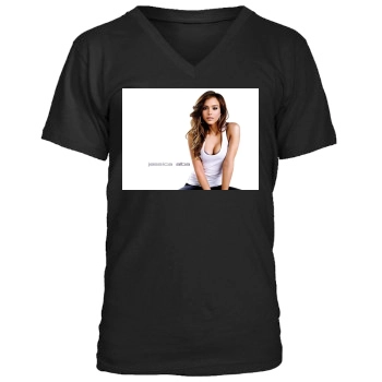 Jessica Alba Men's V-Neck T-Shirt