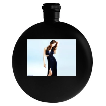 Jessica Alba Round Flask