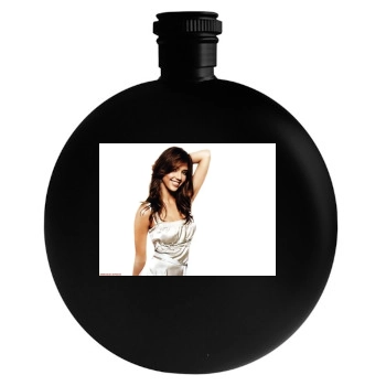 Jessica Alba Round Flask