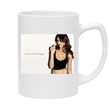 Jessica Alba 14oz White Statesman Mug