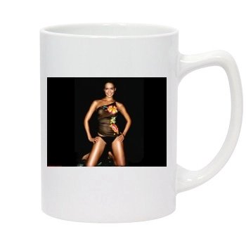 Jessica Alba 14oz White Statesman Mug