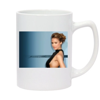 Jessica Alba 14oz White Statesman Mug