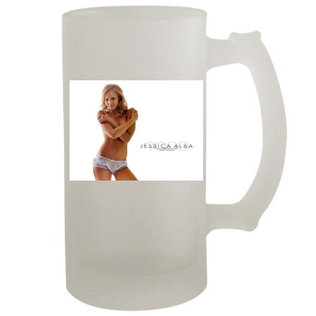 Jessica Alba 16oz Frosted Beer Stein