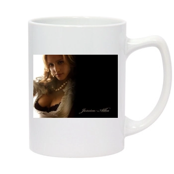 Jessica Alba 14oz White Statesman Mug