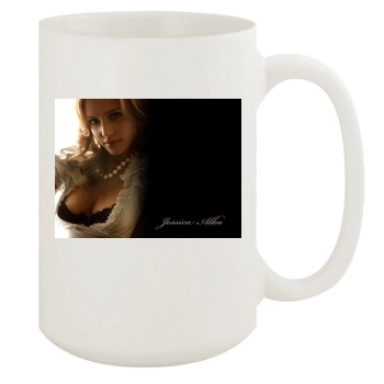 Jessica Alba 15oz White Mug