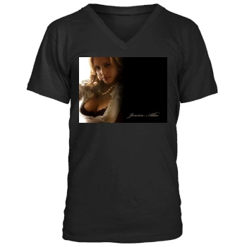 Jessica Alba Men's V-Neck T-Shirt