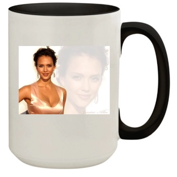 Jessica Alba 15oz Colored Inner & Handle Mug