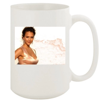 Jessica Alba 15oz White Mug