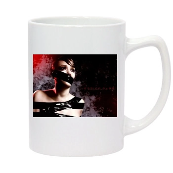 Jessica Alba 14oz White Statesman Mug