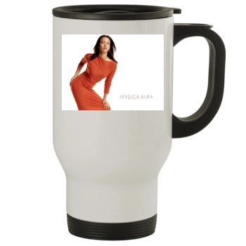 Jessica Alba Stainless Steel Travel Mug