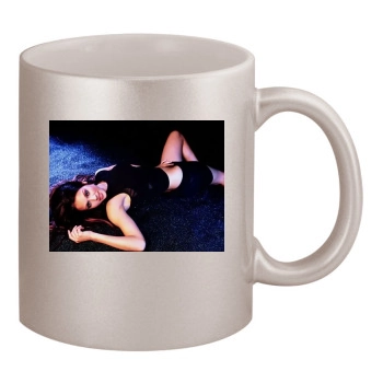 Jessica Alba 11oz Metallic Silver Mug