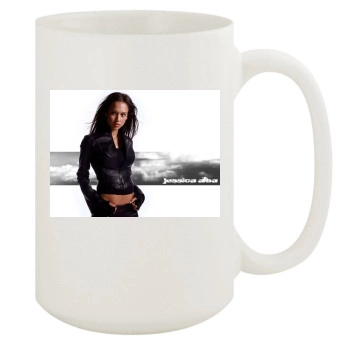 Jessica Alba 15oz White Mug