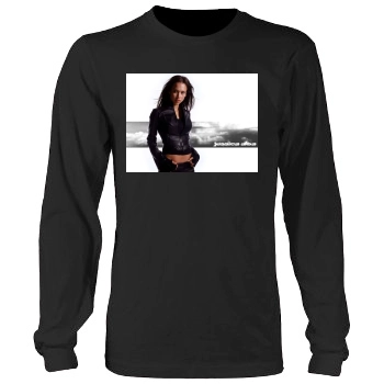 Jessica Alba Men's Heavy Long Sleeve TShirt