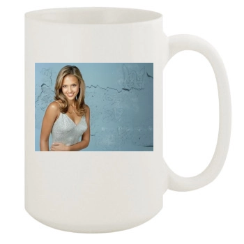 Jessica Alba 15oz White Mug