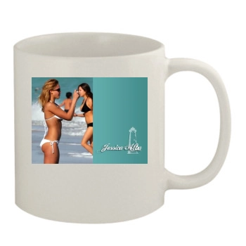 Jessica Alba 11oz White Mug