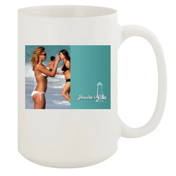 Jessica Alba 15oz White Mug