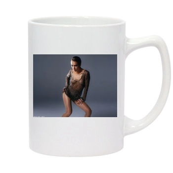 Jessica Alba 14oz White Statesman Mug