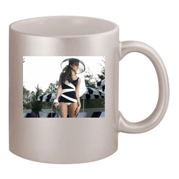 Jessica Alba 11oz Metallic Silver Mug