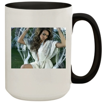 Jessica Alba 15oz Colored Inner & Handle Mug